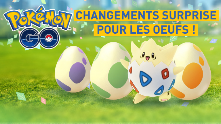 Pokémon GO : du changement pour les œufs, découvrez les nouveaux Pokémon à faire éclore