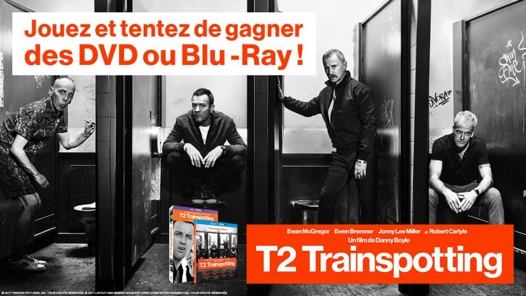Concours T2 Trainspotting : Gagnez des Blu-ray et des DVD du film