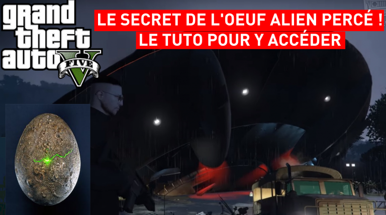GTA 5 : le mystère de l'oeuf alien du Mont Chiliad percé ! Comment activer la mission alien spéciale (vidéo)