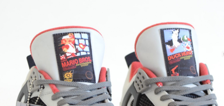 De magnifiques sneakers hommage à la NES