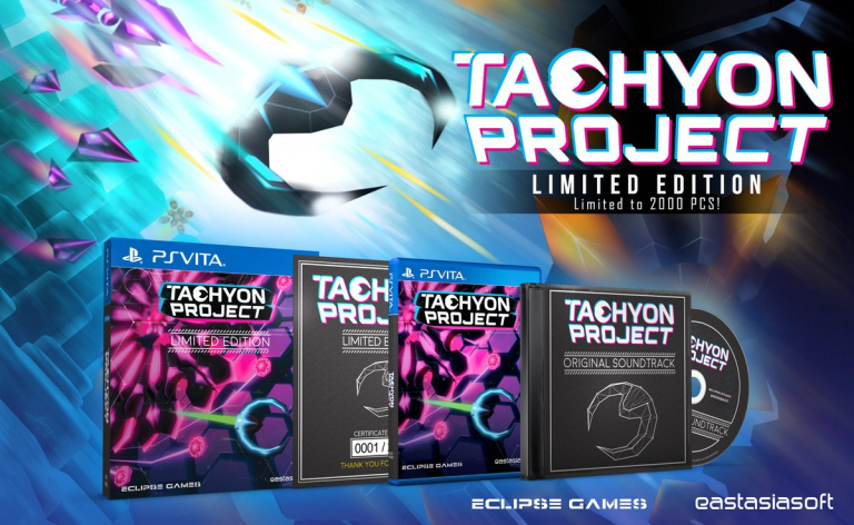 Tachyon Project : Une édition limitée pour PS4 & PS Vita