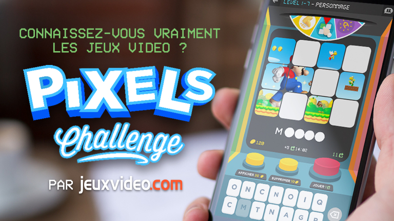Pixels Challenge, testez votre culture JV