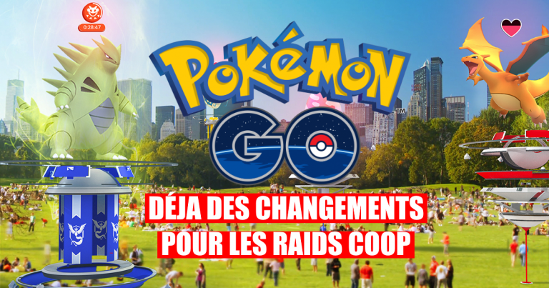 Pokémon GO : les raids coop déjà modifiés, tout ce qui change