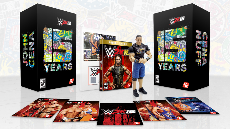 WWE 2K18 : un John Cena miniature dans l'édition collector