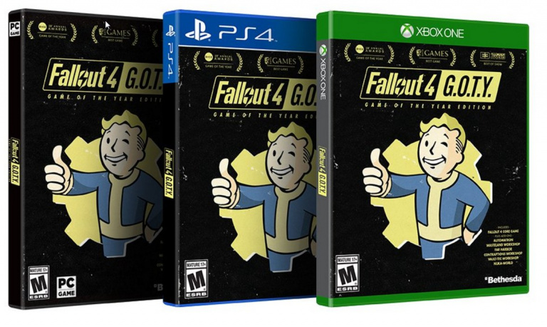 Fallout 4 : Game of The Year Edition annoncé avec une date de sortie