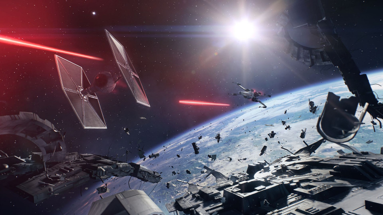 Star Wars Battlefront II : premier aperçu des batailles spatiales le 21 août