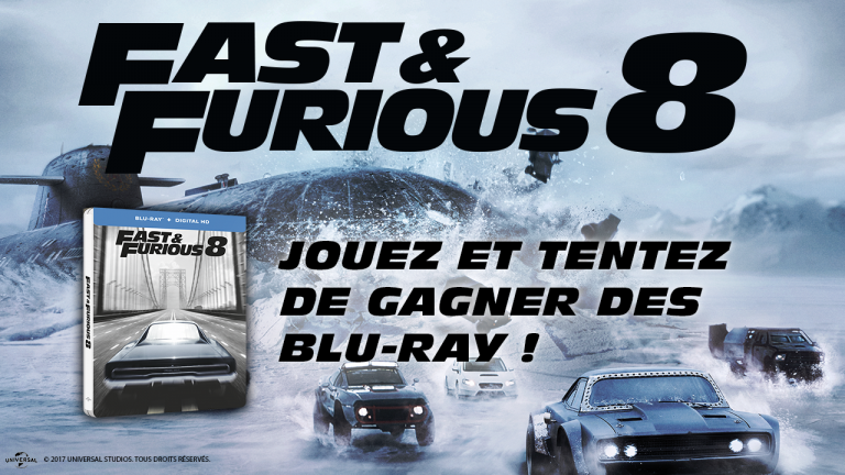 Fast & Furious 8 : Gagnez des blu-ray du film !