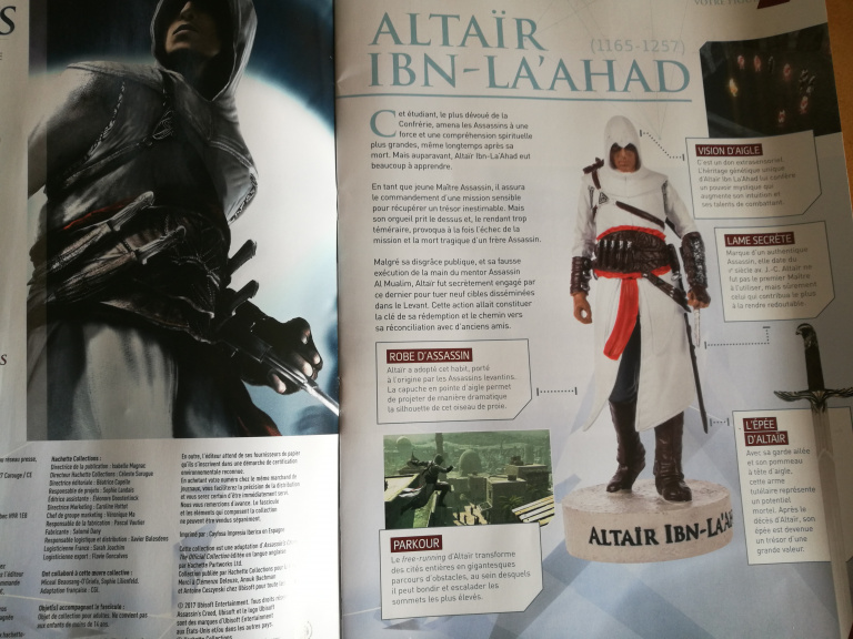 Assassin's Creed : Une collection de figurines chez Hachette