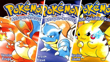 Pokémon Rouge, Bleue et Jaune en promotion sur l'eShop 3DS