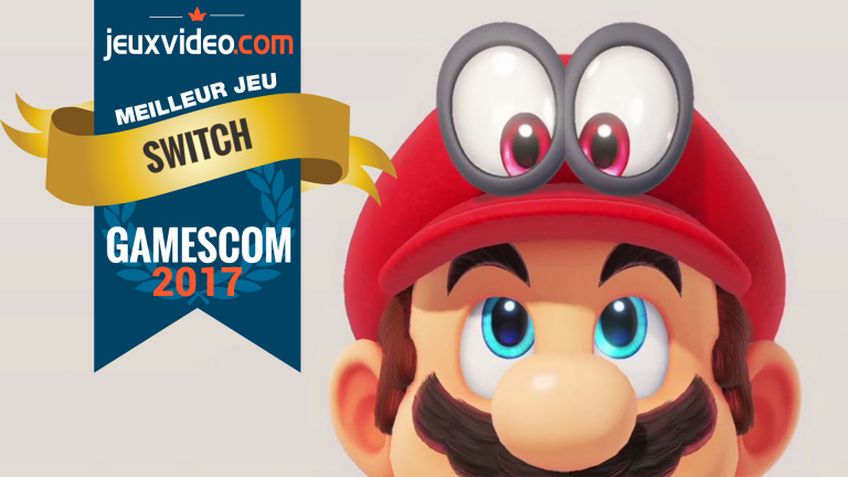 Meilleur jeu Switch : Super Mario Odyssey