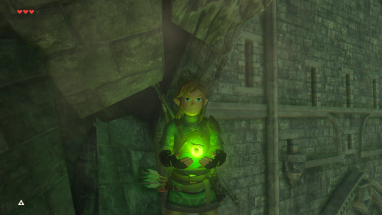 Link n'a pas vraiment la même tête sans effets spéciaux...