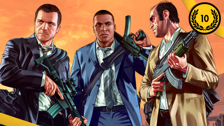 10ème : Grand Theft Auto V / 2013
