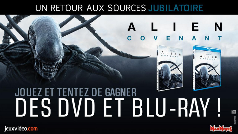 Concours Alien Covenant : Gagnez des Blu-Ray du film !