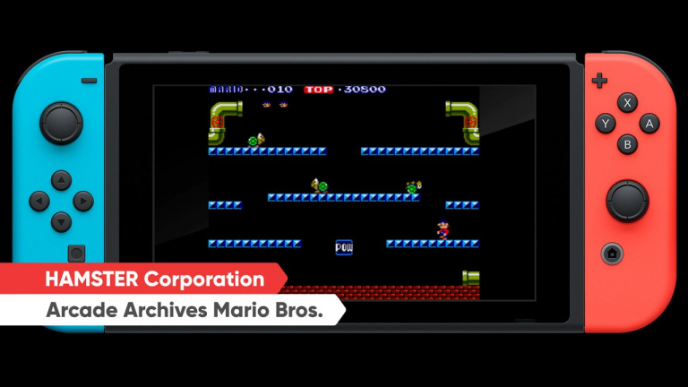 La Switch fera le plein de classiques de Nintendo avec la collection Arcade Archives