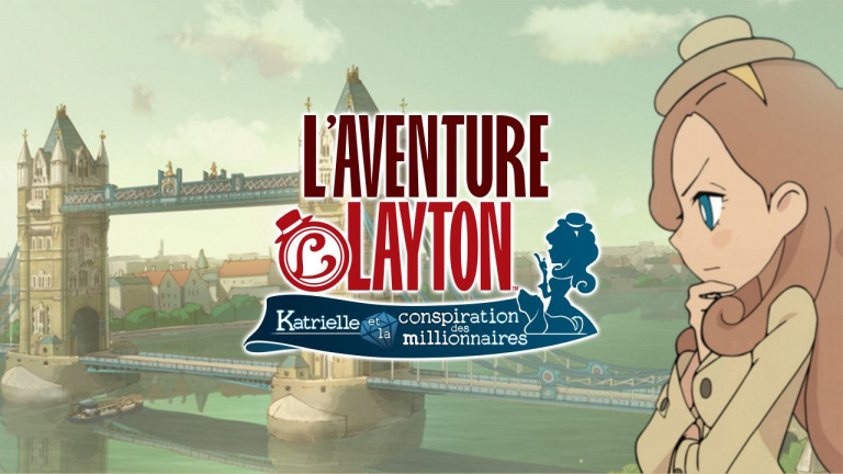 L'aventure Layton : Katrielle et la conspiration des millionnaires prend date sur 3DS