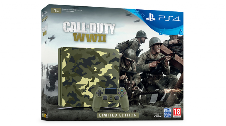 Sony dévoile une PS4 aux couleurs de Call of Duty : WWII