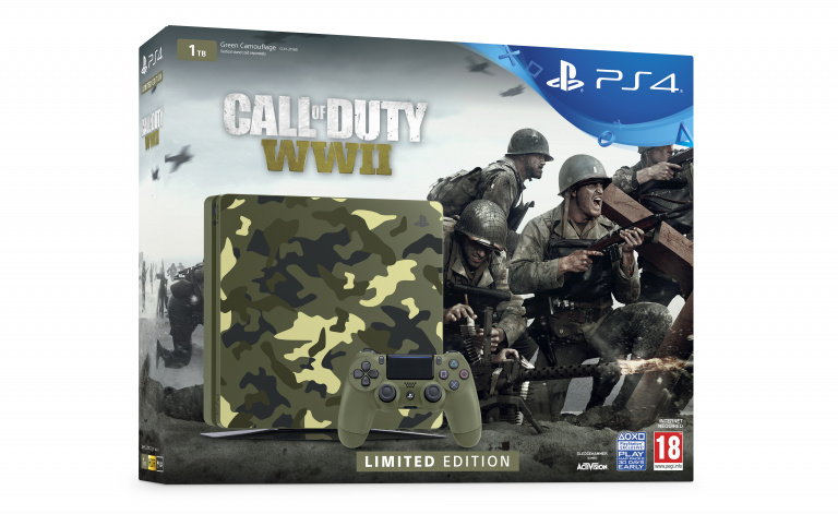 Sony dévoile une PS4 aux couleurs de Call of Duty : WWII