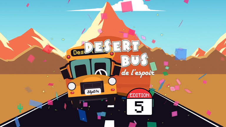 Le Desert Bus de l'Espoir fête ses 5 ans et revient en novembre
