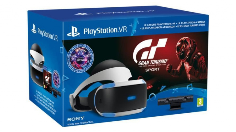 Sony déballe un bundle PSVR + Gran Turismo Sport + PlayStationVR Worlds