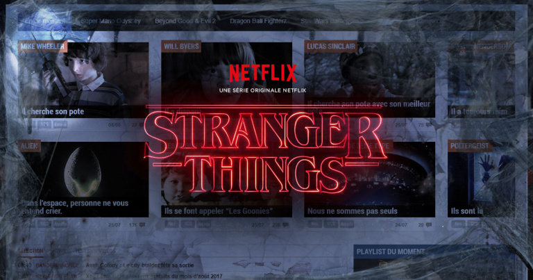 Stranger Things : L’Upside-Down prend possession de jeuxvideo.com !