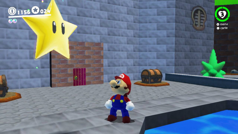 Super Mario Odyssey : comment accéder à la zone hommage à Super Mario 64 ?