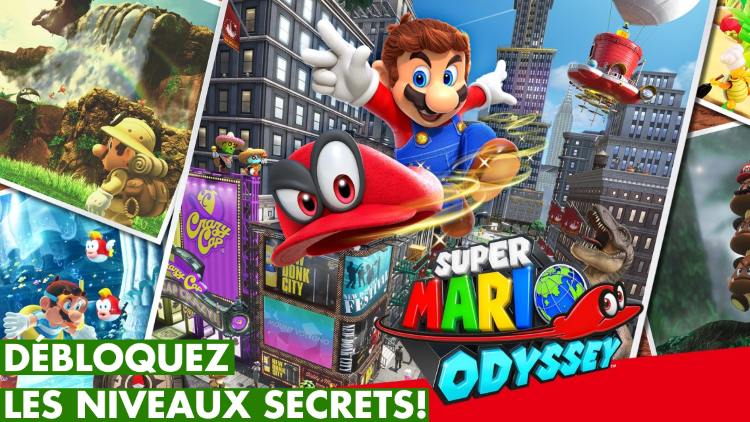 Super Mario Odyssey : comment débloquer les niveaux secrets supplémentaires ? Des récompenses à 250 et 500 Lunes...