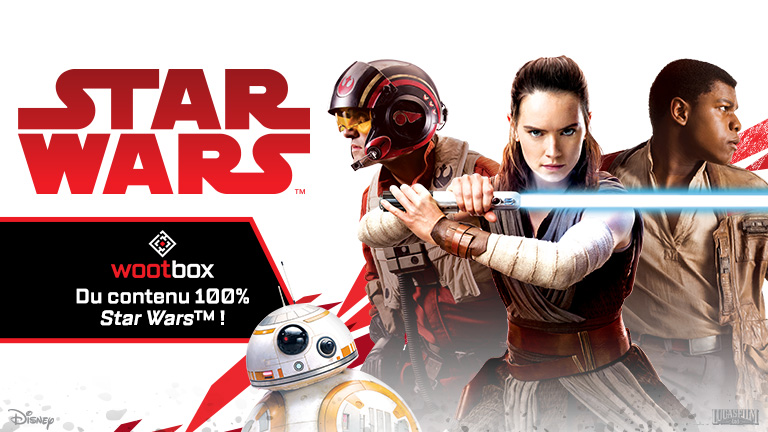 Wootbox : Passez à la vitesse-lumière avec la box au contenu 100 % Star Wars !