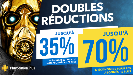 PS Store : Jusqu'à -70% avec les doubles réductions PlayStation Plus