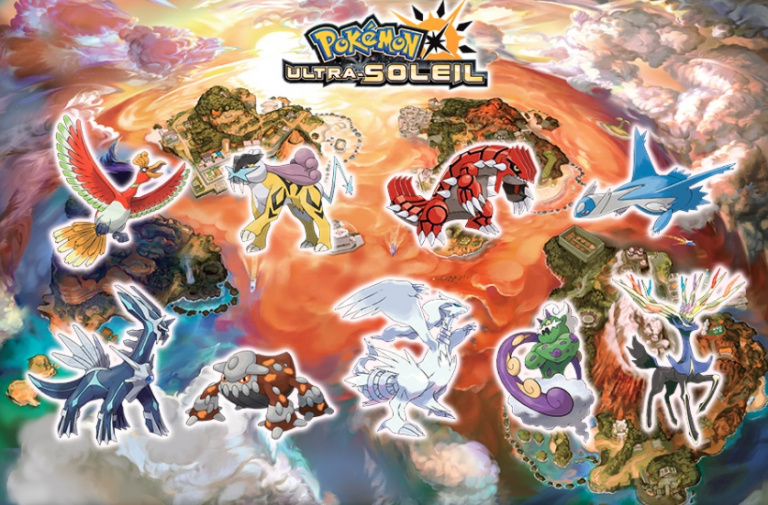 Pokémon légendaires exclusifs à Pokémon Ultra-Soleil