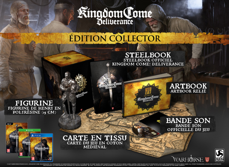 Kingdom Come : Deliverance - L'édition collector se dévoile 