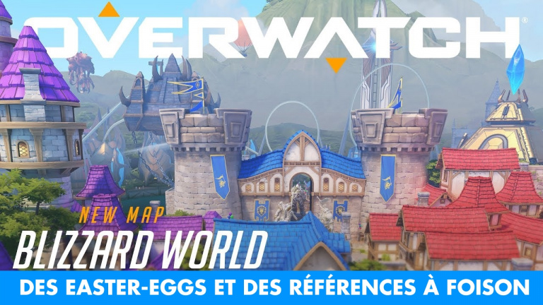 Overwatch, Blizzard World : références cachées et easter eggs de la nouvelle carte de Blizzard