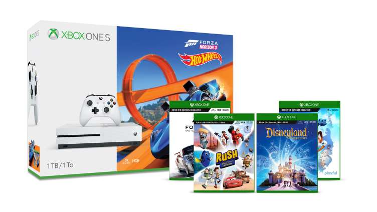 Microsoft Store : Jusqu'à 210€ d'économie sur les packs Xbox One S !