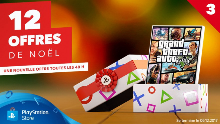 PS Store : GTA V est l'offre de Noël du jour !