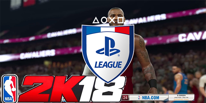 PS League : entrez sur le parquet avec les compétitions NBA 2K18 
