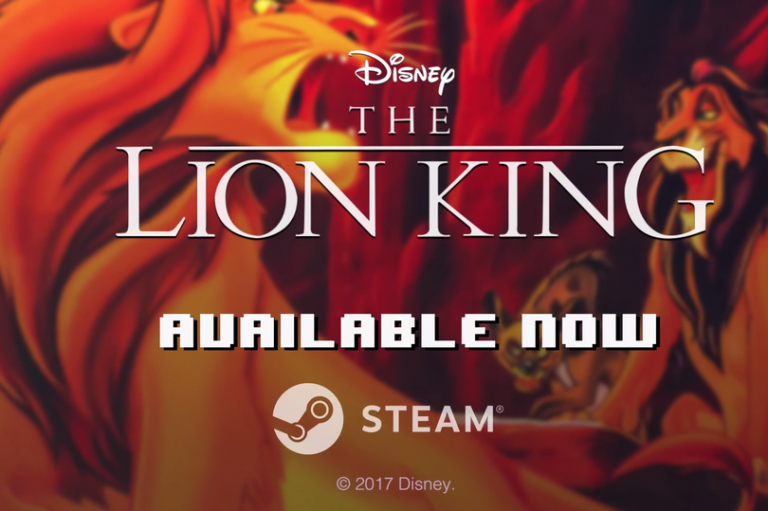 Le Roi Lion, Aladdin et Le Livre de la Jungle sont disponibles sur Steam