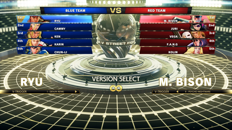 Street Fighter V : Capcom annonce un mode Team Versus