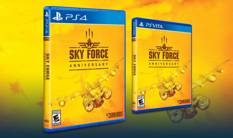 Sky Force Anniversary : Sortie physique sur PS4 et Vita à la fin du mois