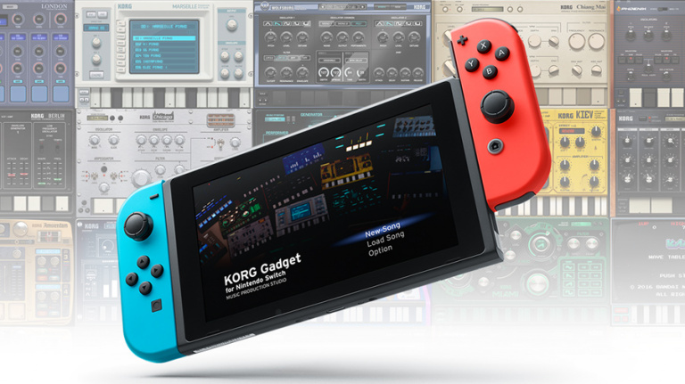 KORG Gadget se présente sur Nintendo Switch