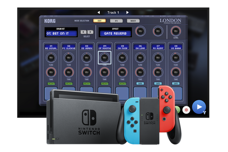KORG Gadget se présente sur Nintendo Switch