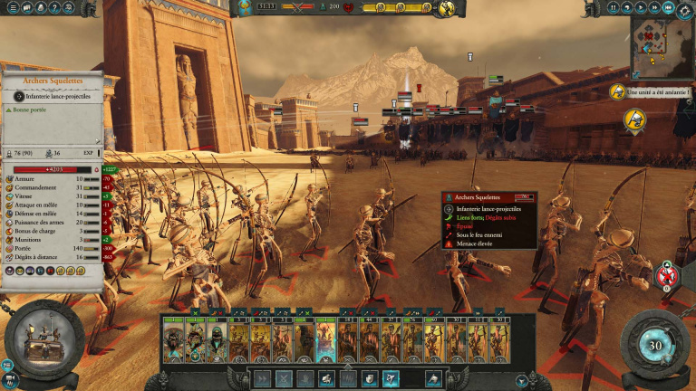 Total War : Warhammer II - Rise of the Tomb Kings : Un premier DLC convaincant