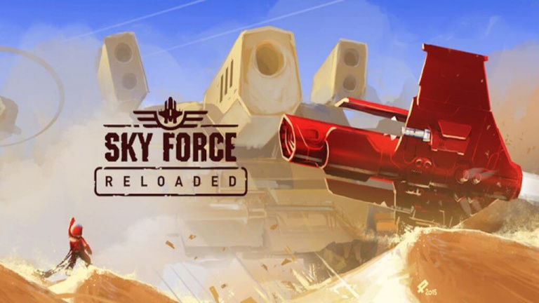 Sky Force Reloaded se trouve une date sur Switch