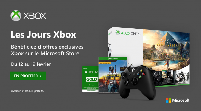 Les Jours Xbox : Des offres exclusives sur le Microsoft Store !