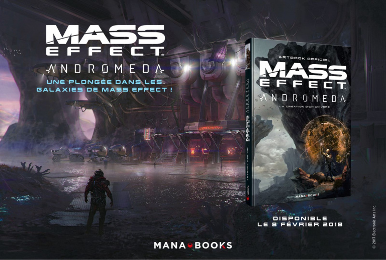 Mass Effect Andromeda : L'artbook officiel disponible chez Mana Books