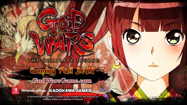 God Wars : The Complete Legend sortira sur Switch en boîte d'ici l'automne 2018