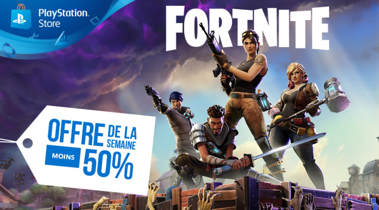 PS Store : Les packs Fortnite à -50% en offre de la semaine !
