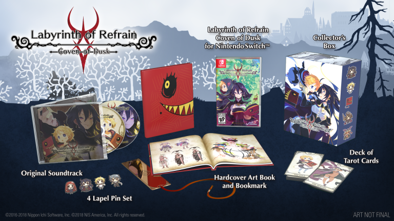 Labyrinth of Refrain : Coven of Dusk montre son édition collector