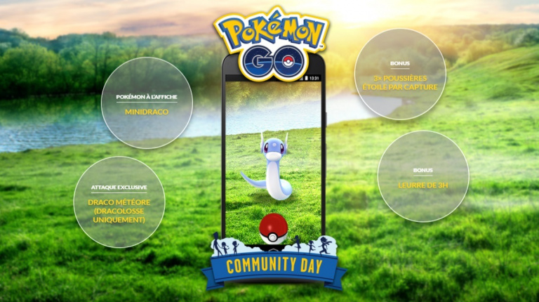 Pokémon GO, Community Day ce samedi à 11h : Minidraco à gogo et Shiny, bonus... Tout ce qu'il faut savoir pour profiter de l'événement