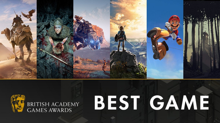 BAFTA Games Awards : La liste des nommés de l'édition 2018