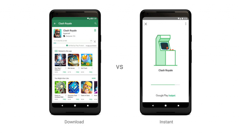 GDC 2018 : du jeu mobile sans téléchargement avec Google Play Instant
