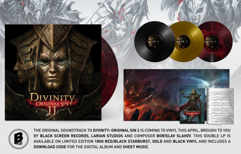 Divinity : Original Sin II s'offre une édition vinyle pour sa bande-son 
